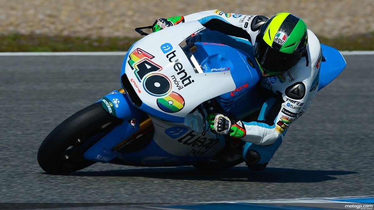 Pol Espargaró fue el más rápido de Moto2 en los test de Jerez