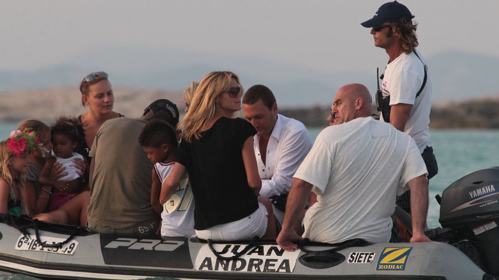 Seal, el marido de Heidi Klum, sano y salvo tras el traumatismo por caerse en el yate