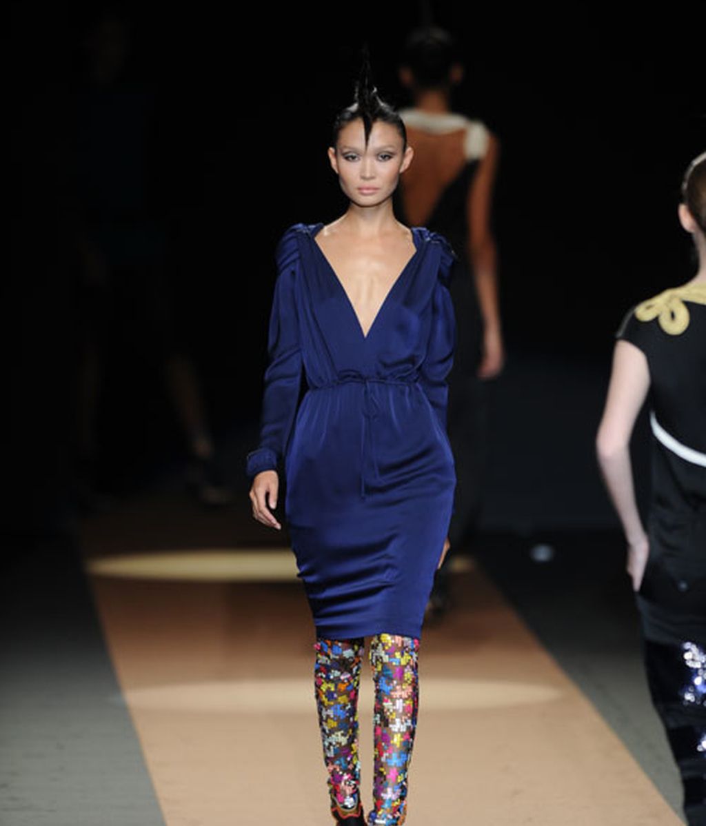 Miguel Palacio llena la pasarela de crestas