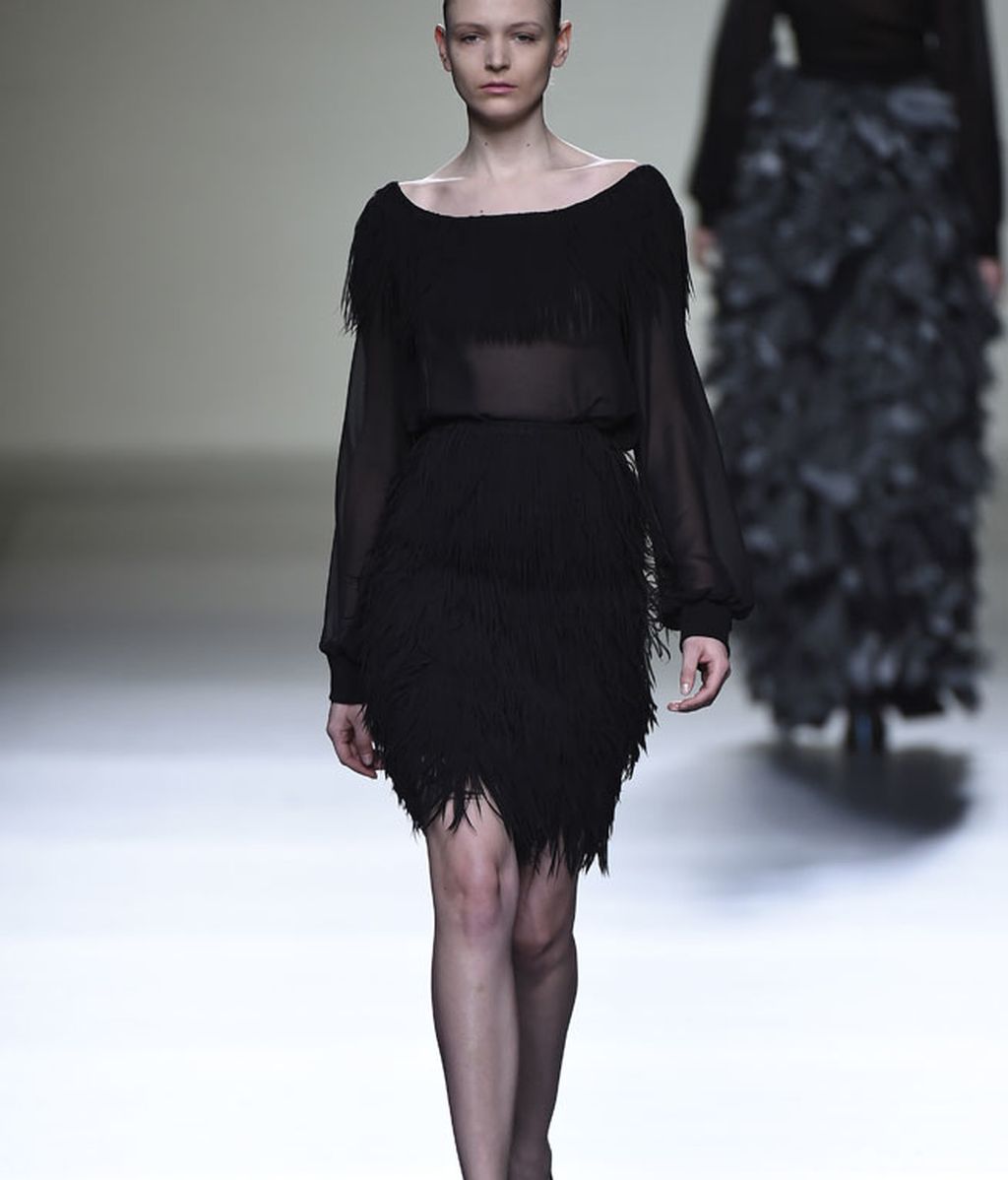 Experimentando con los patrones y tejidos