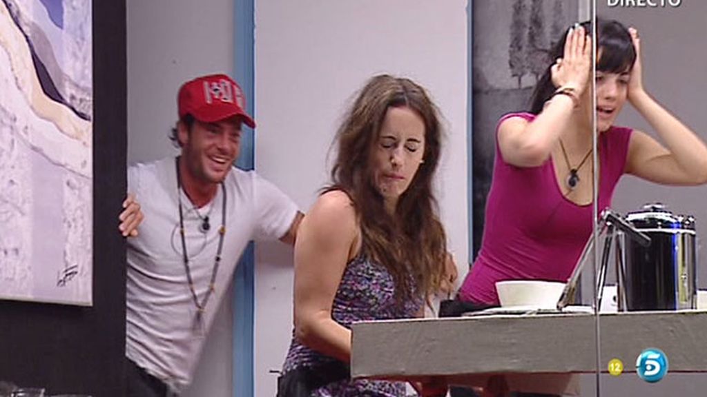 Aunque mareados, todos han degustado con ansias la gran cena