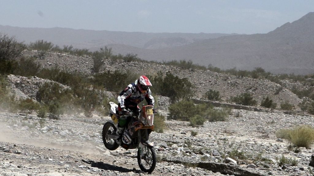 Joan Pedrero, durante la tercera etapa