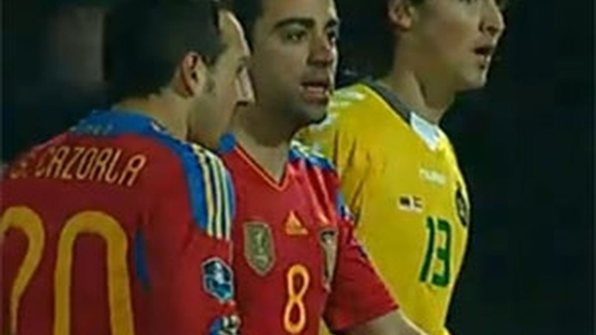 España quiere ganar en Lituania. Imagen: Telecinco.