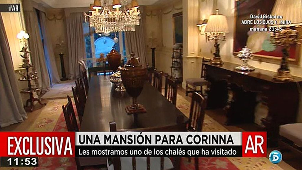Una mansión para Corinna: así es una de las casas que ha visitado en Madrid