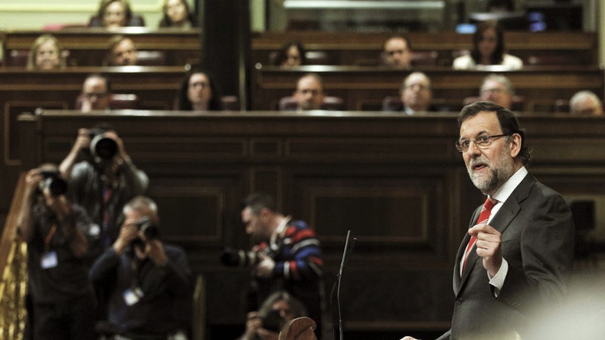 Rajoy interviene en el Pleno del Congreso sobre la consulta soberanista catalana