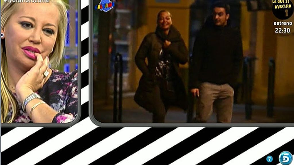 Belén Esteban: "Lo único que puedo decir es que estoy feliz"