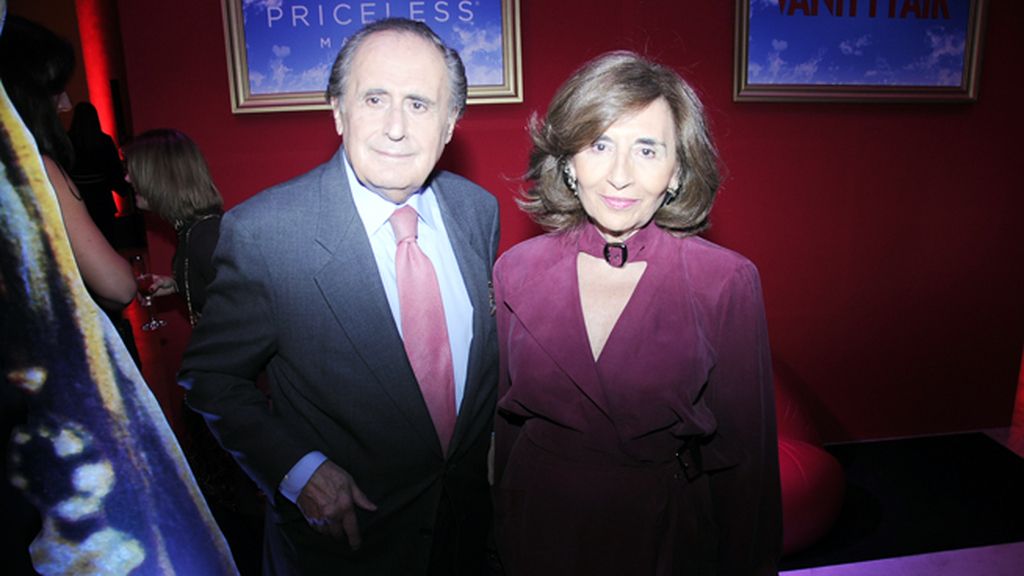 Jaime Peñafiel y su mujer Carmen Alonso del Río