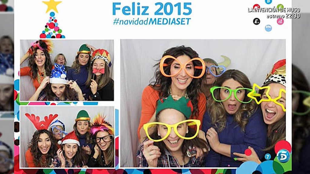 El programa felicita las fiestas con el 'selfiematón'