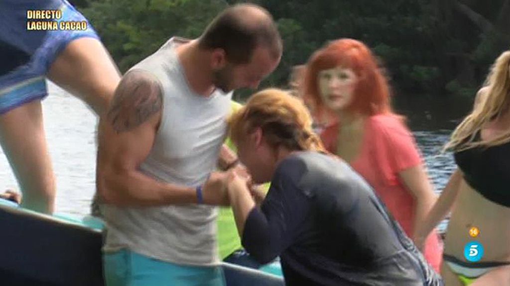 Mila Ximénez llega a Laguna Cacao con el pie izquierdo