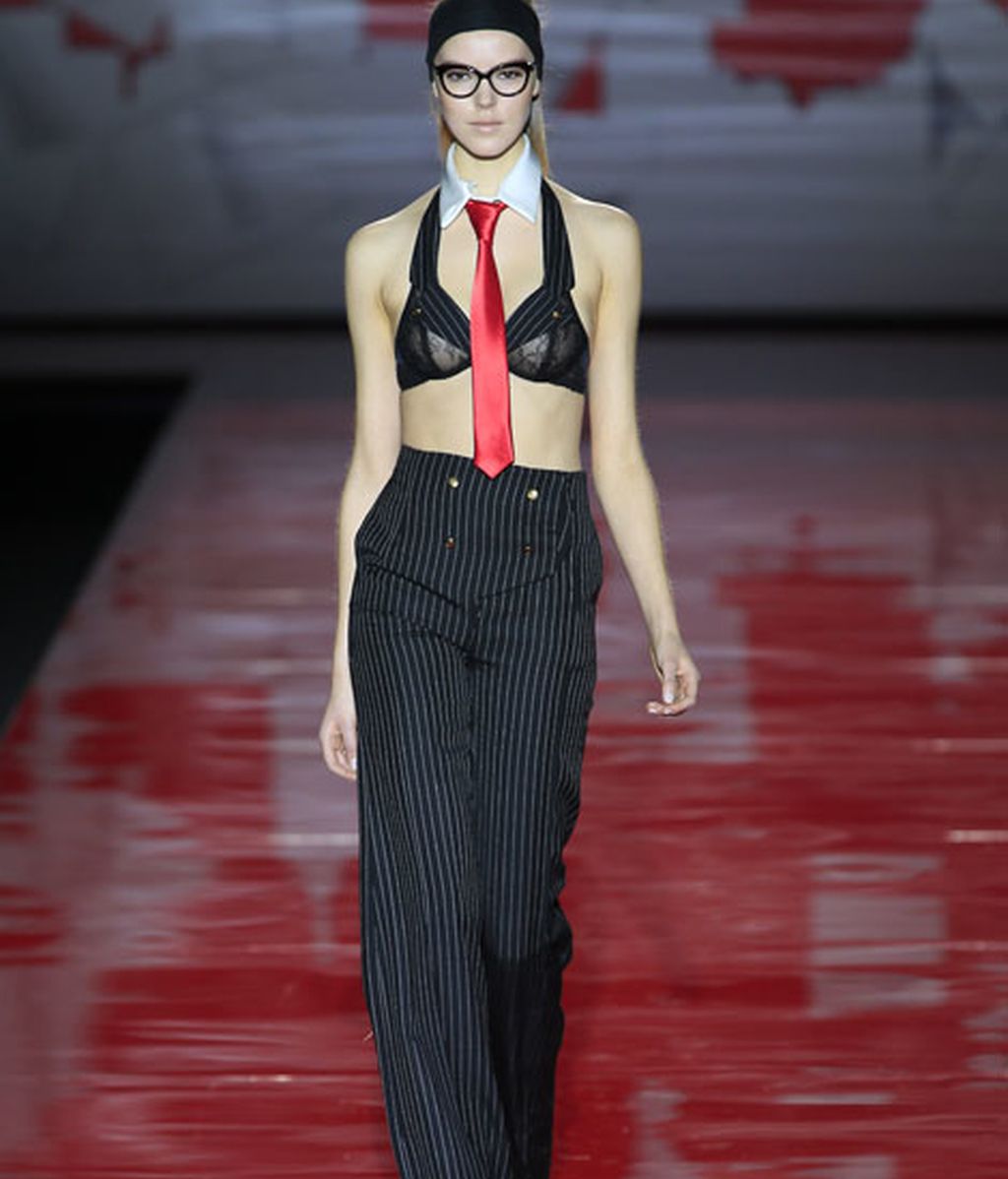 Una colección que juega con los contrastes