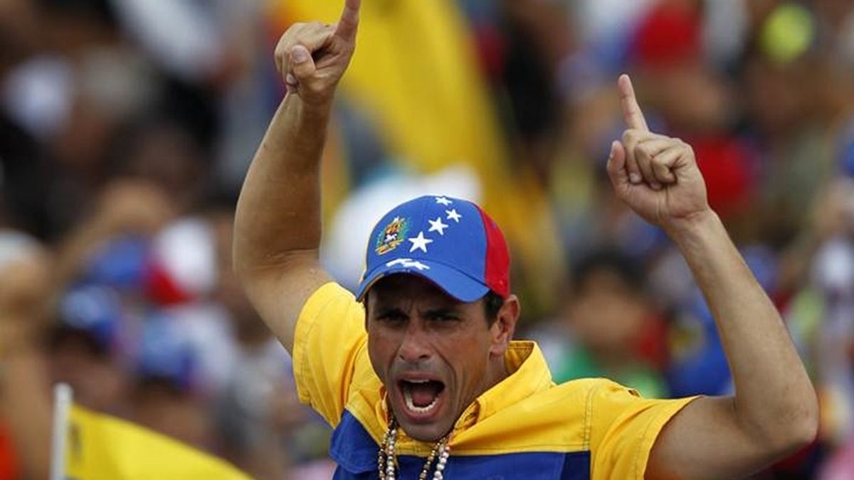 Capriles espera acabar con la época de Hugo Chávez