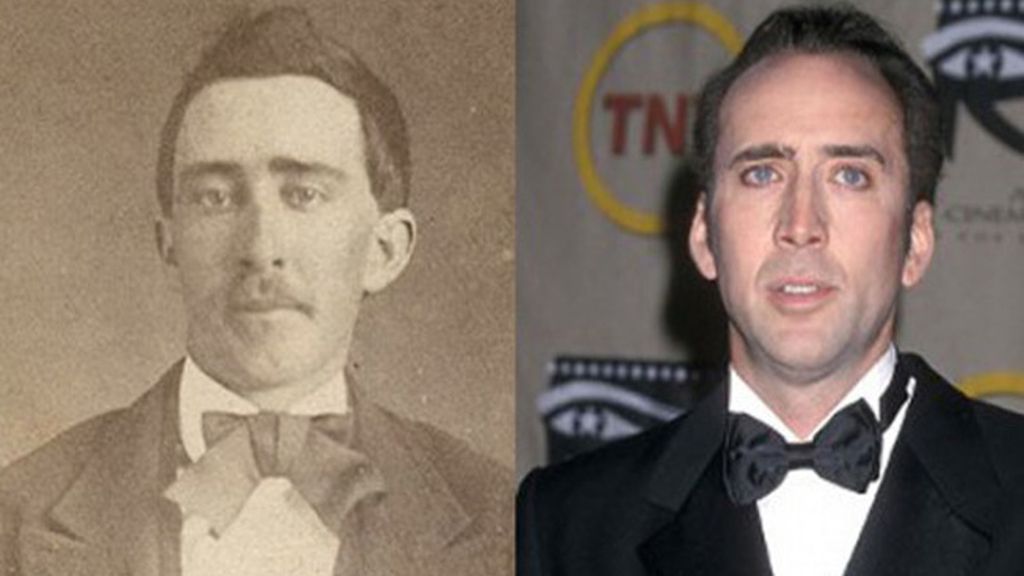 Un hombre y Nicolas Cage