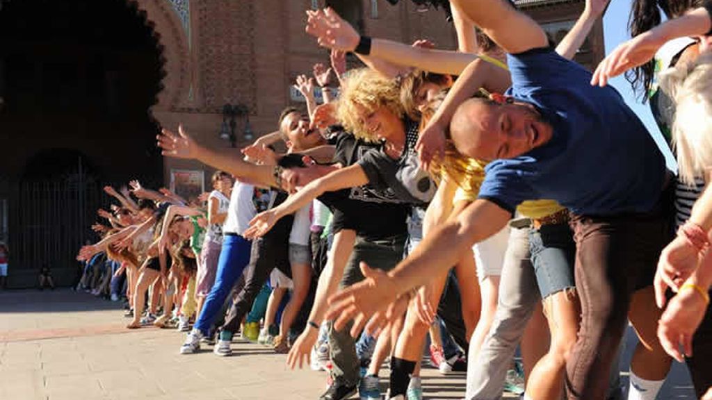 Falshmob en Madrid