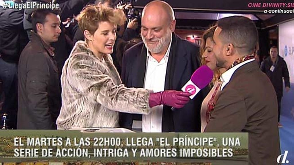 Thaïs Blume, Ayoub El Hilali y Juanma Lara