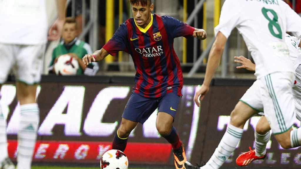 El Barça empata ante el Lechia Gdansk (2-2) en el debut de Neymar El Barça empata ante el Lechia Gdansk (2-2) en el debut de Neymar