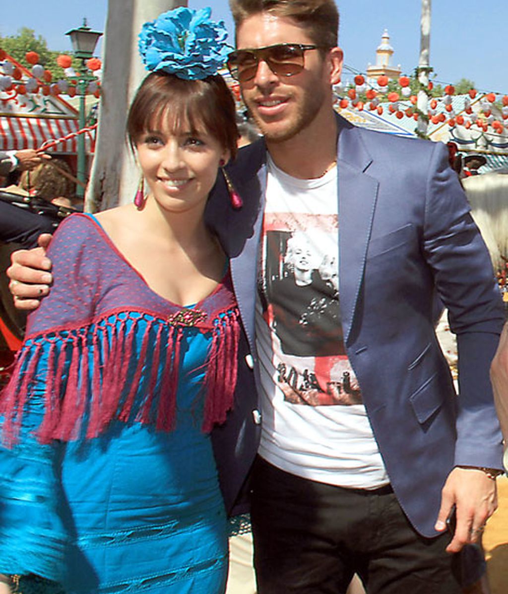 Sergio Ramos se escapa a Sevilla sin su chica