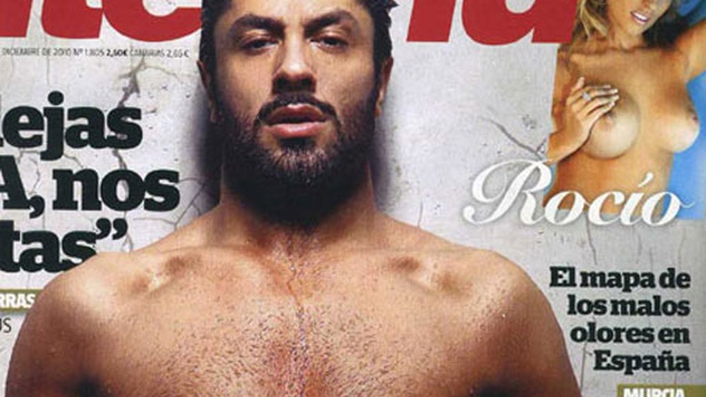 Rafael Amargo se desnuda