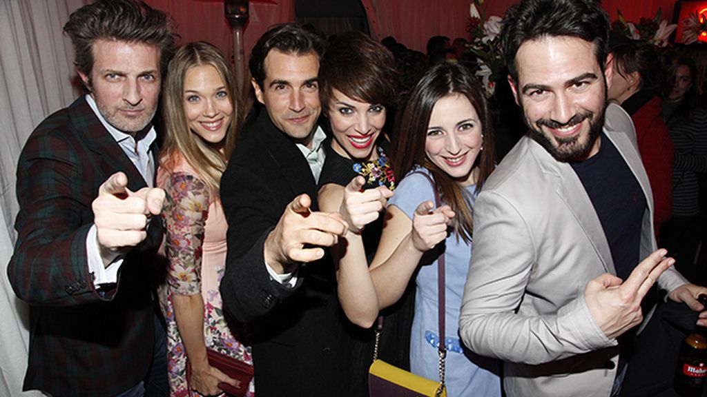 Jesús Olmedo, Patricia Montero, Álex Adrover, Nerea Garmendia, Ruth Núñez y Alejandro Tous