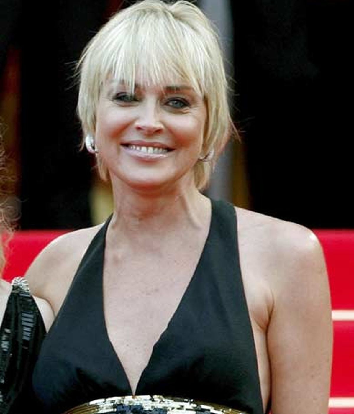 Sharon Stone, en el Festival de Cannes donde hizo las polémicas declaraciones. Foto: EFE