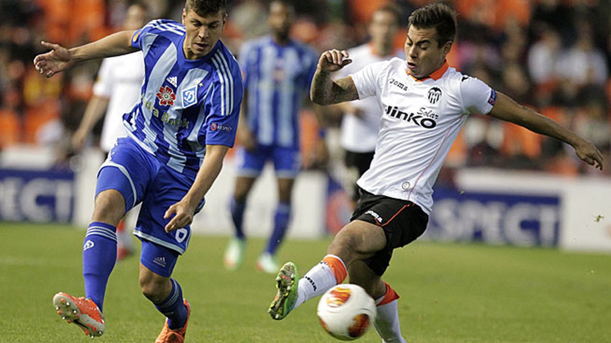 El Valencia, contra el Dinamo El Valencia, contra el Dinamo