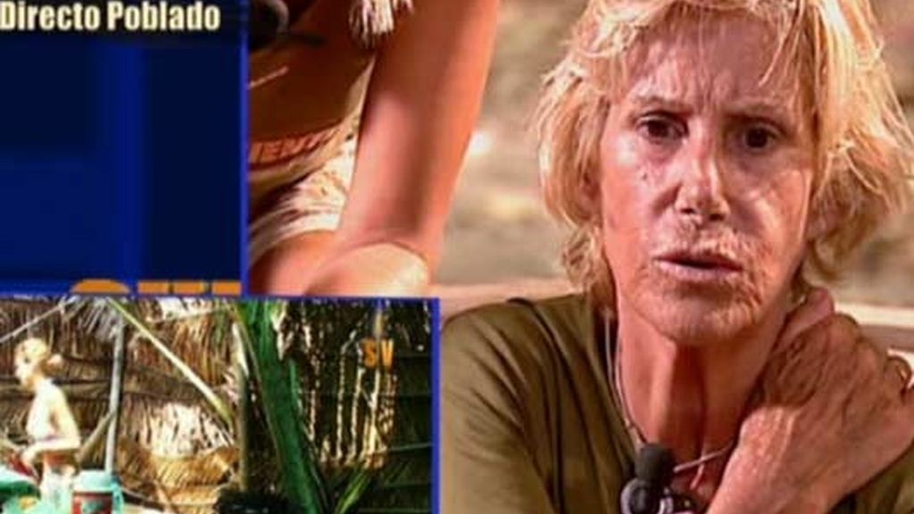 Ivonne roba comida en la garita de los cámaras