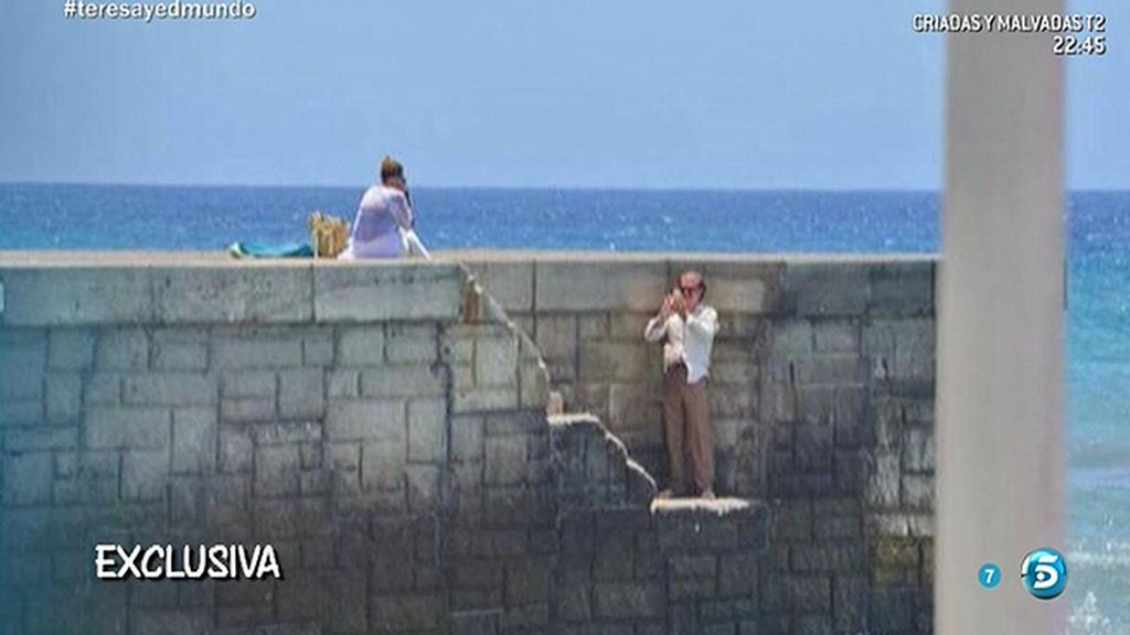 La noticia del verano: Mª Teresa y Bigote Arrocet, juntos