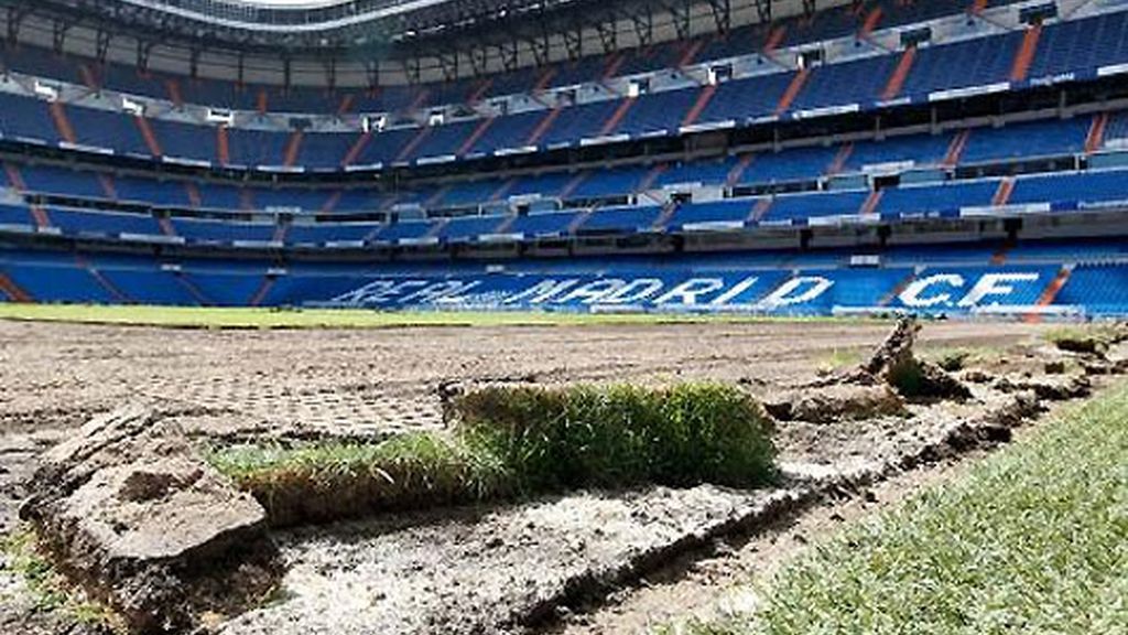 El Bernabéu deja de ser un "patatal"