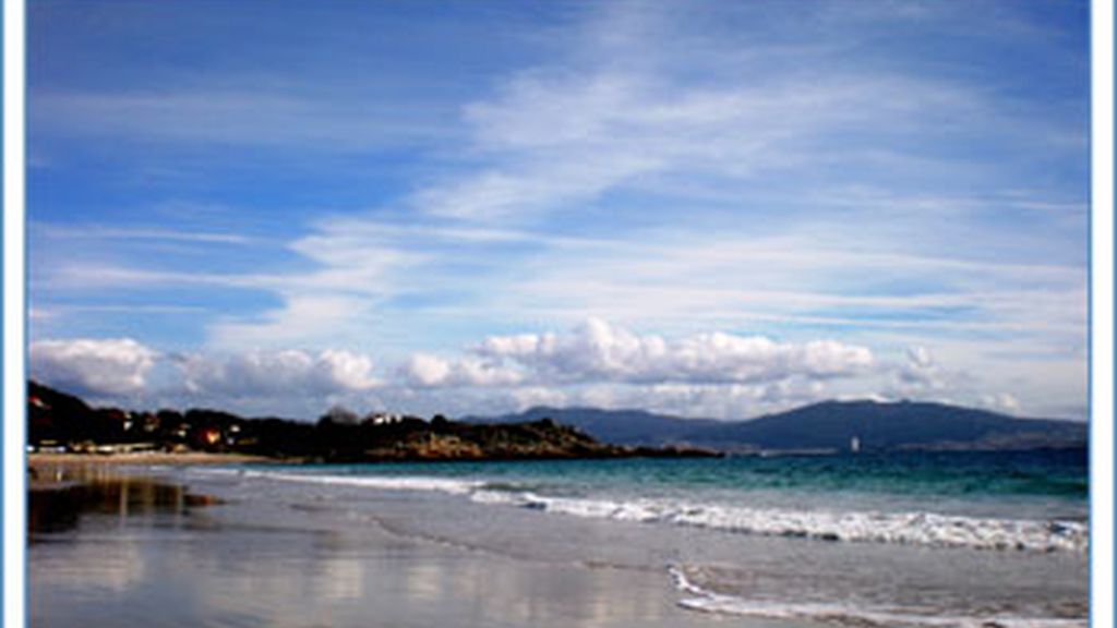 La playa de Nerga,  en Cangas do Morrazo - Rías Baixas