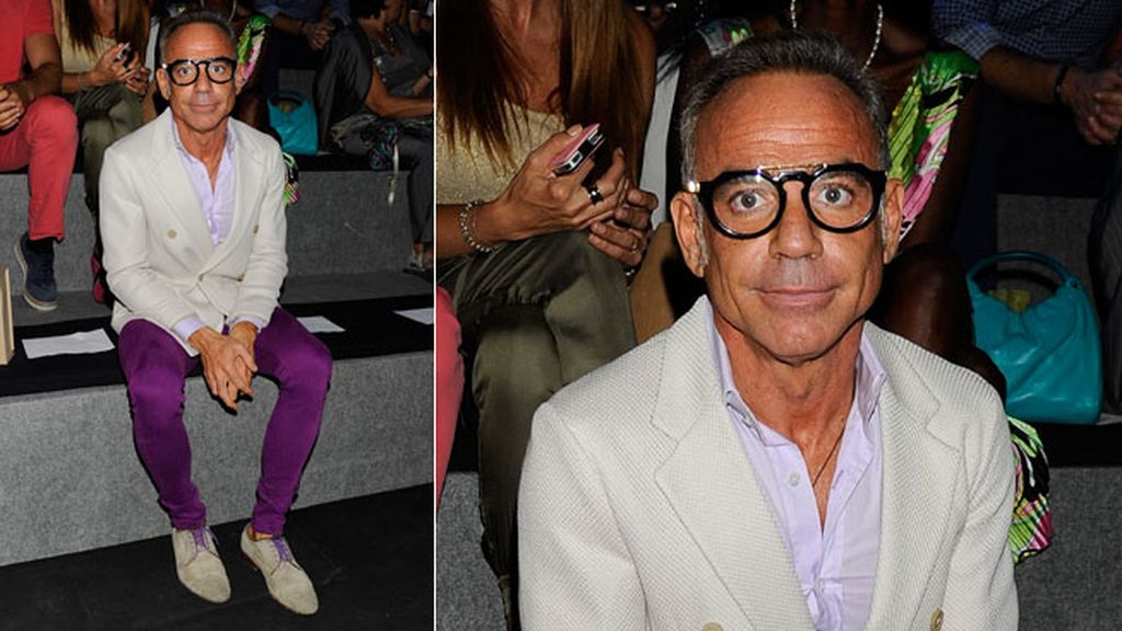 Joaquín Torres en el desfile de Francis Montesinos