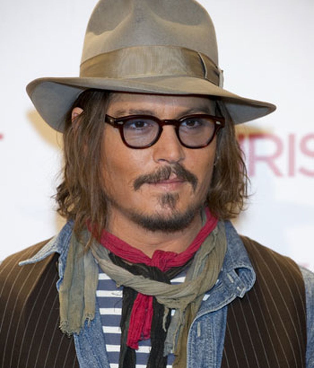 Angelina Jolie y Johnny Depp en Madrid