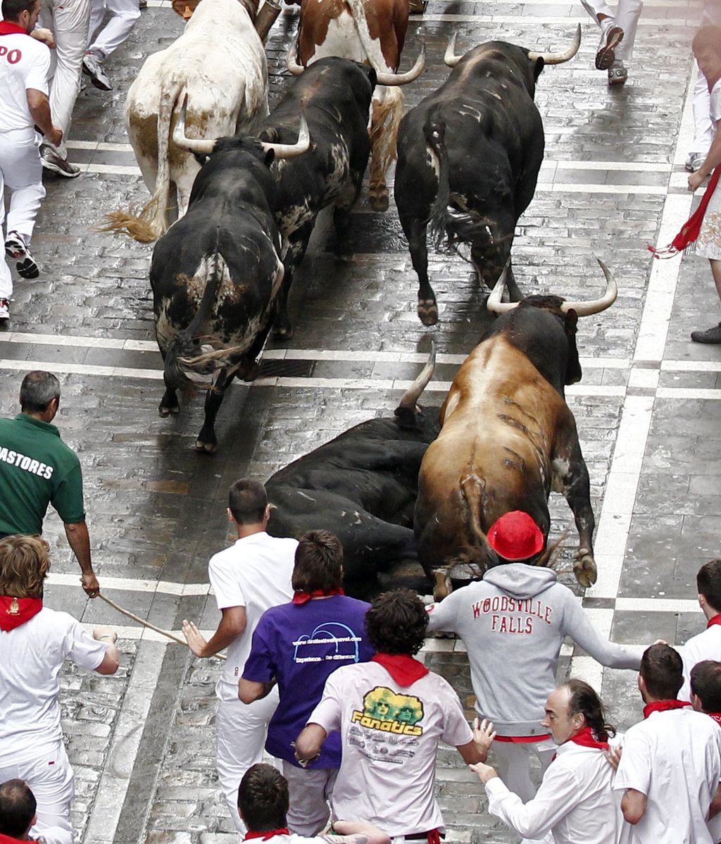 Primer encierro: rápido y limpio