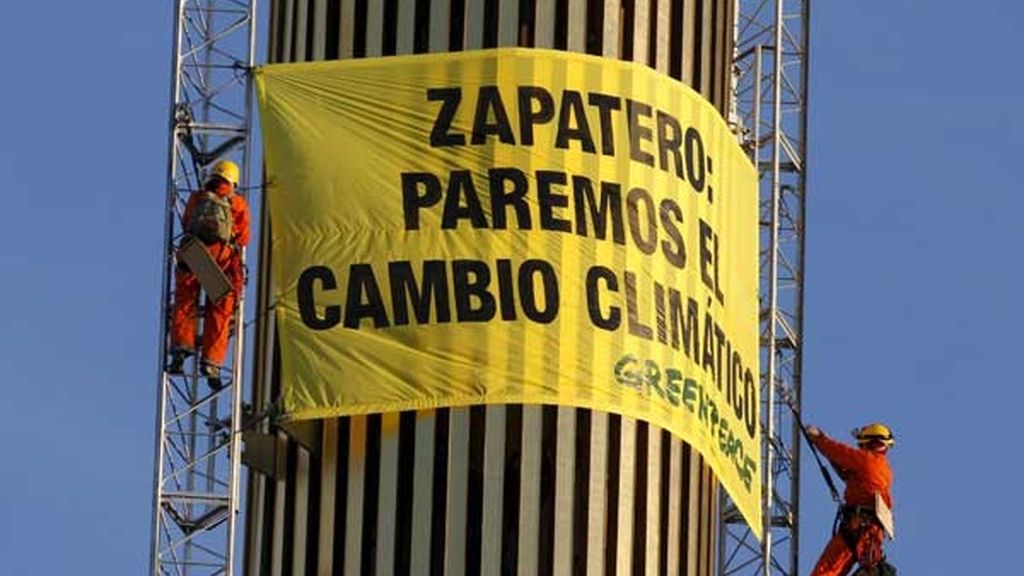 Acción de Greenpeace