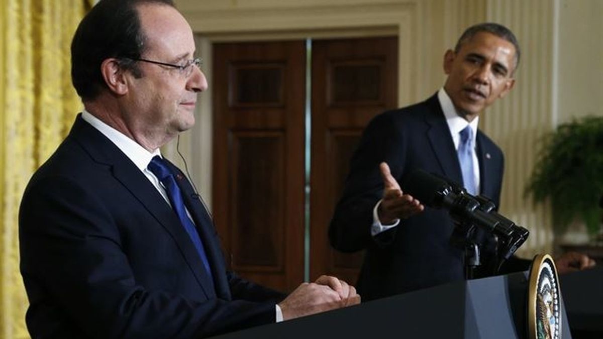 François Hollande y Barack Obama