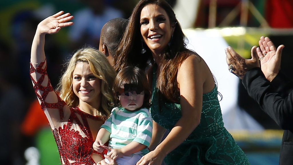 Shakira y Milan fueron los protagonistas de la ceremonia de clausura