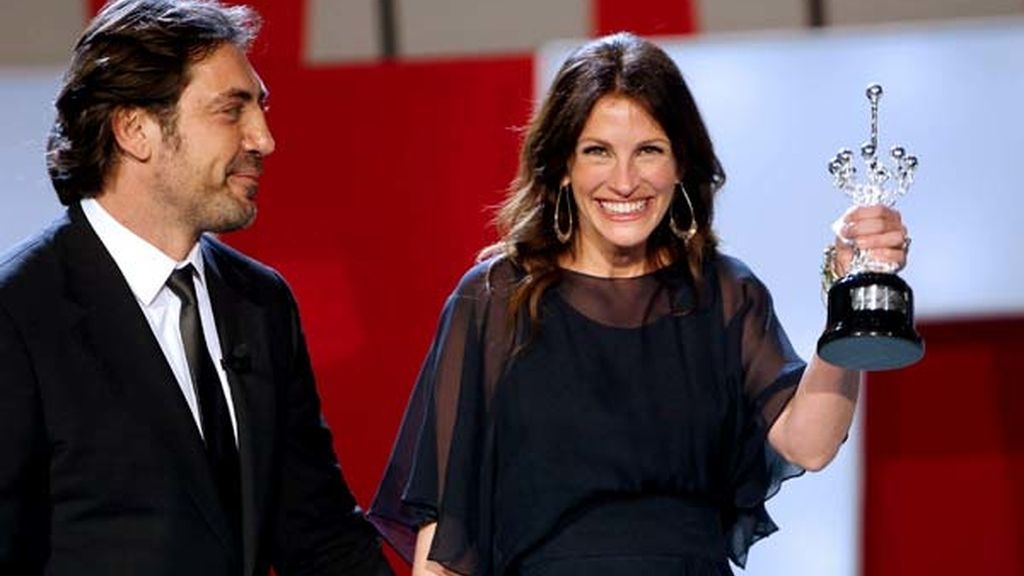Julia Roberts recibe el Premio Donostia