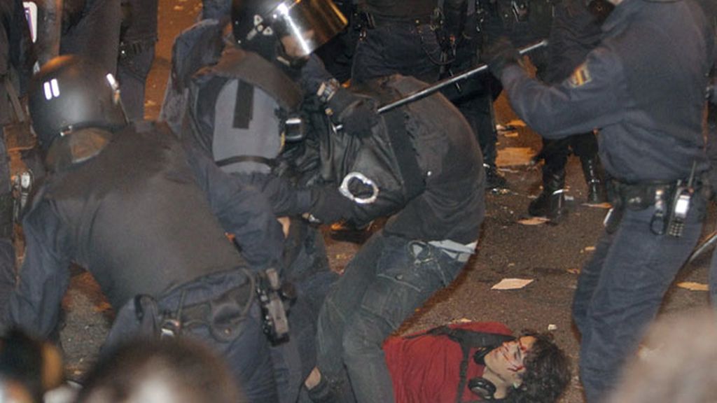 La huelga general, en imágenes