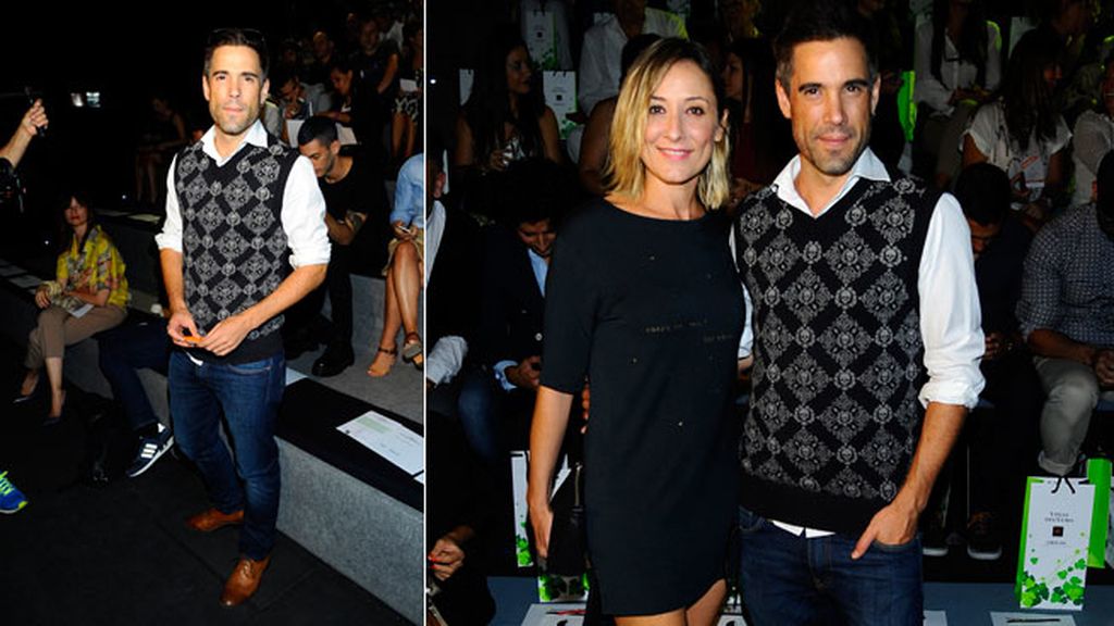 Unax Ugalde junto a Nathalie Poza en Juana Martín