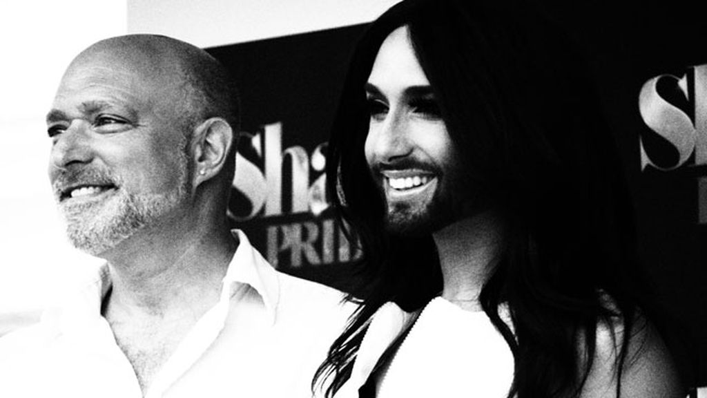 Conchita, en blanco y negro
