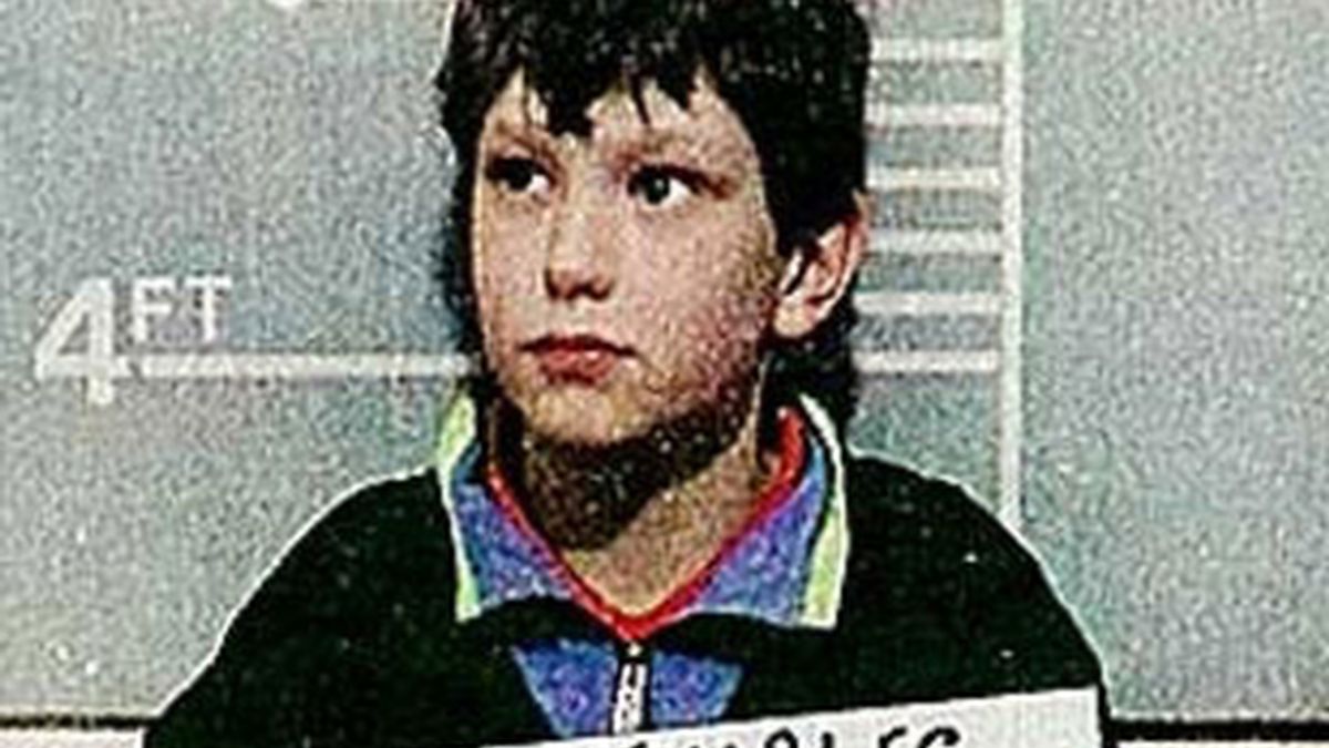 Imagen de Jon Venables tras asesinar, junto a Robert Thompson, a James Bulger, un niño de dos años en 1993.