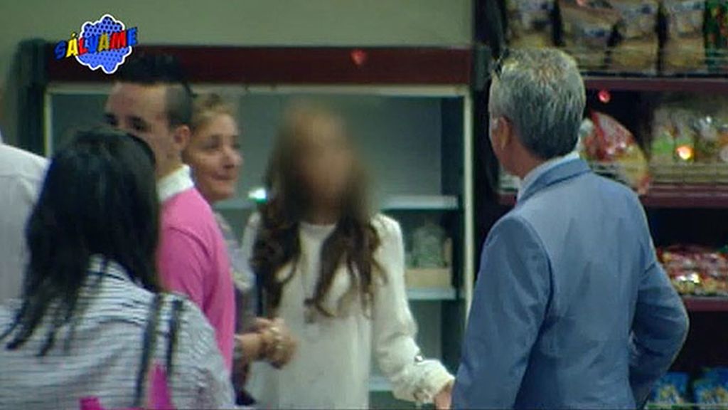Las cámaras captan el encuentro del diestro con su hija