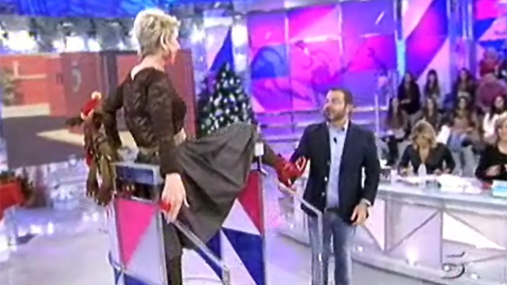 Karmele presume de flexibilidad