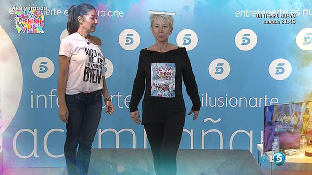 Raquel Revuelta les enseña a convertirse en modelos