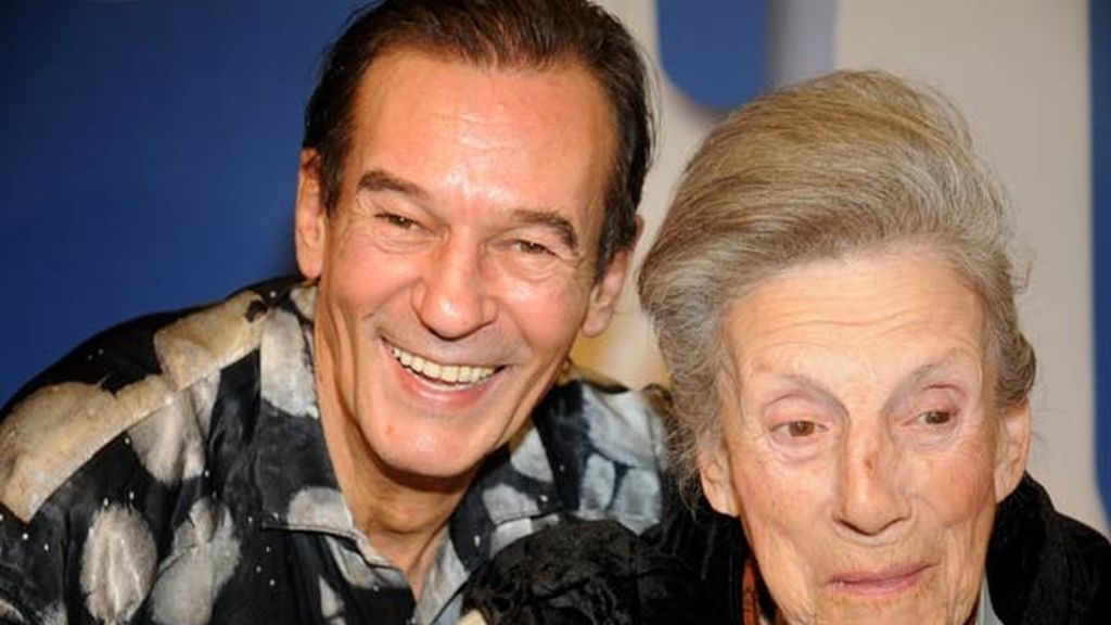 Con su hijo Pepe Isbert