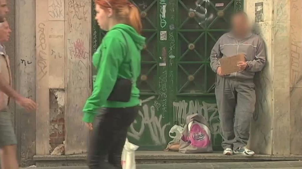 Así viven los que no tienen nada en tiempos de recesión