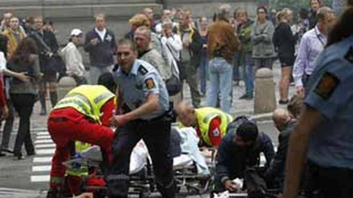 Imagen de los atentados de Noruega el pasado 22 de julio.