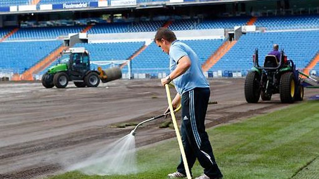 El Bernabéu deja de ser un "patatal"