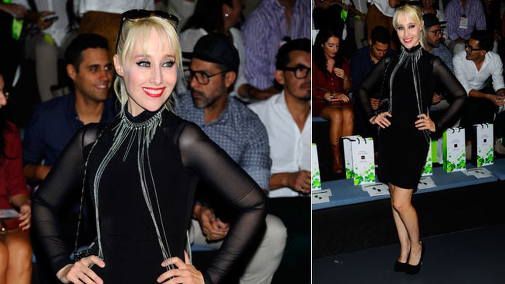 Geraldine Larrosa no se quiere perder ningín desfile