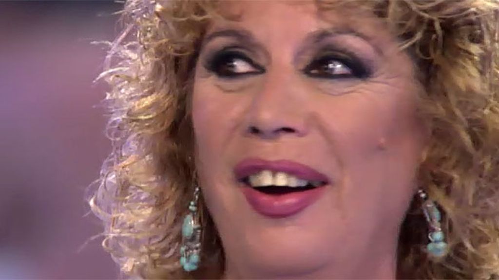 La cantante no puede evitar la emoción tras ver a Fernando