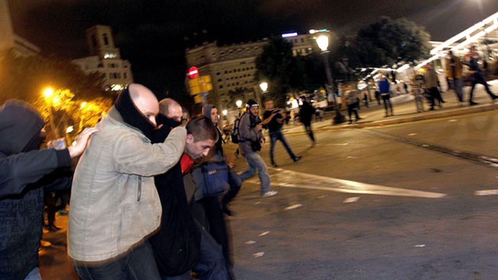 La huelga general, en imágenes