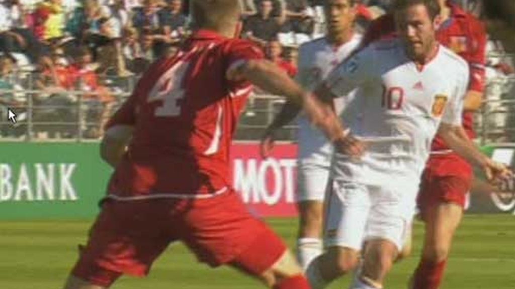 El pase del gol de Mata